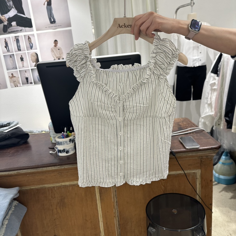 ACKER東大門直郵女士新款真品推薦熱賣人氣休閑吊帶背心綁帶ACKER吊帶/背心圖色2