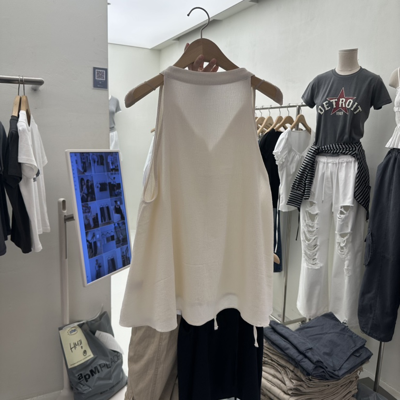 CHAV東大門實拍女裝新品人氣推薦熱賣真品休閑25春夏吊帶背心CHAV吊帶/背心