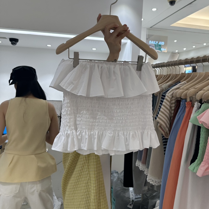 DAILYJUD東大門代購女裝新品熱賣真品25春夏休閑人氣吊帶背心DAILY JUD吊帶/背心