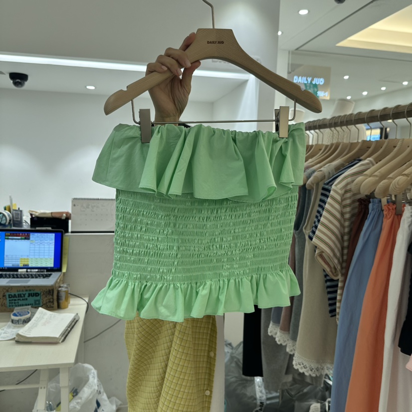 DAILYJUD東大門代購女裝新品熱賣真品25春夏休閑人氣吊帶背心DAILY JUD吊帶/背心圖色3