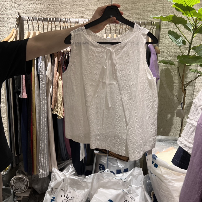 B_GARDER韓國代購女裝新款真品熱賣25春夏休閑時尚吊帶背心B.GARDER吊帶/背心