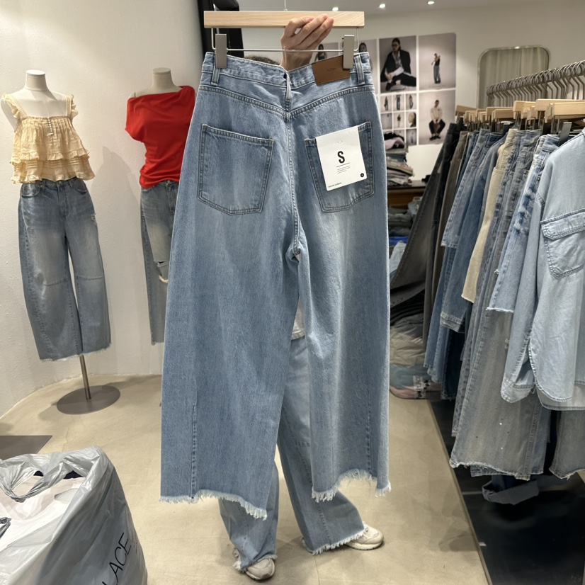 ACKER東大門實拍女裝新品職業熱賣真品25春夏人氣推薦牛仔褲ACKER牛仔褲
