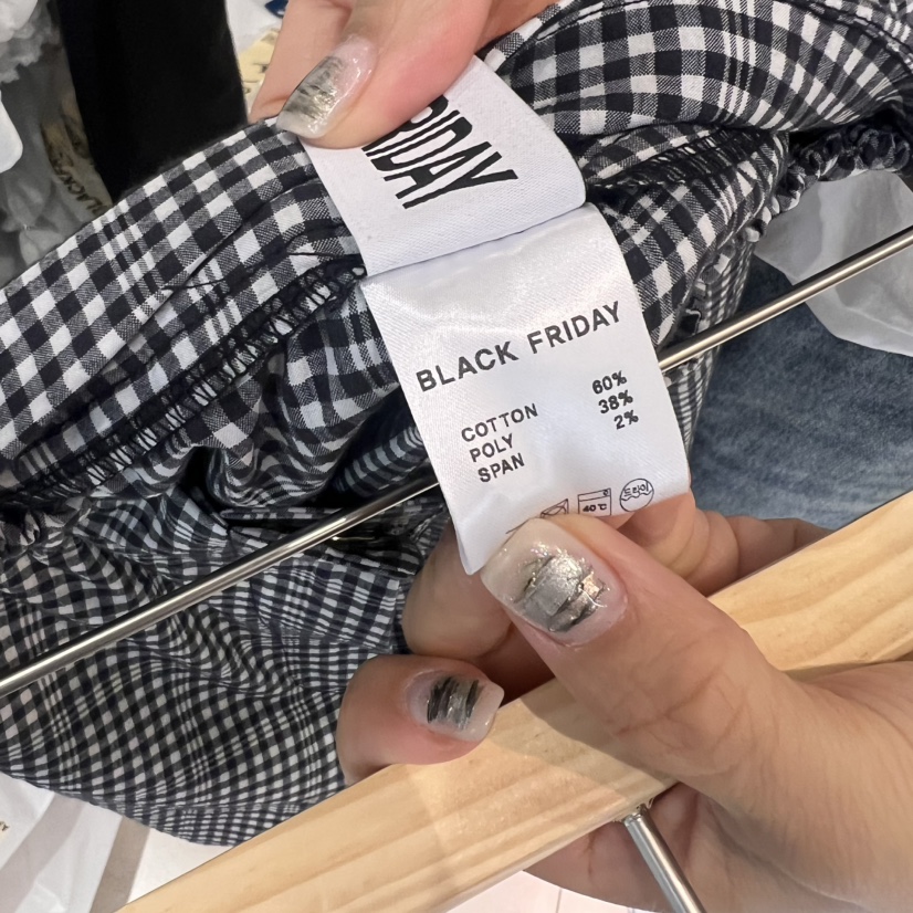 BLACKFRIDAY東大門直郵女裝新品25春夏職業時尚熱賣真品休閑褲BLACK FRIDAY休閑褲
