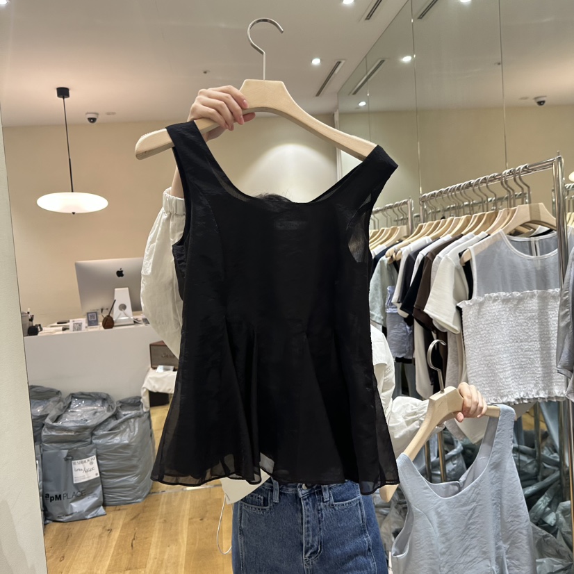 MUSHROOM-A東大門直郵女士新品25春夏推薦真品熱賣吊帶背心MUSHROOM吊帶/背心圖色3