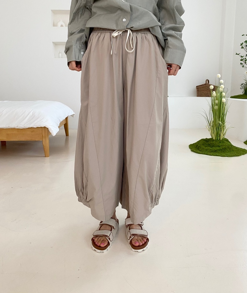 YESFREE韓國代購女士新品25春夏時尚推薦真品人氣職業休閑褲YESFREE休閑褲