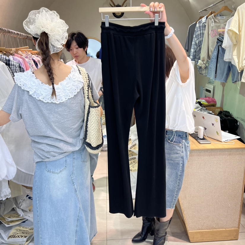 BLACKFRIDAY東大門實拍女士新款時尚熱賣職業推薦25春夏休閑褲BLACK FRIDAY休閑褲