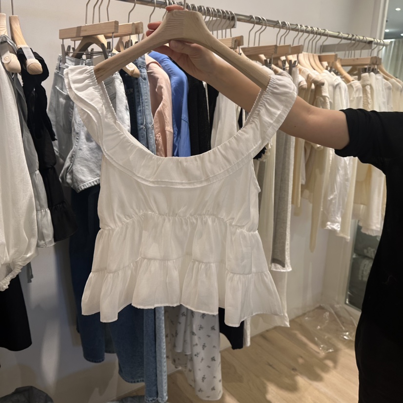 VEGETABLE東大門實拍女士新品推薦真品職業休閑熱賣吊帶背心VEGETABLE吊帶/背心