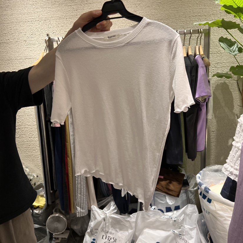 B_GARDER東大門直郵女士新品職業人氣熱賣時尚推薦真品25春夏T恤B.GARDERT恤