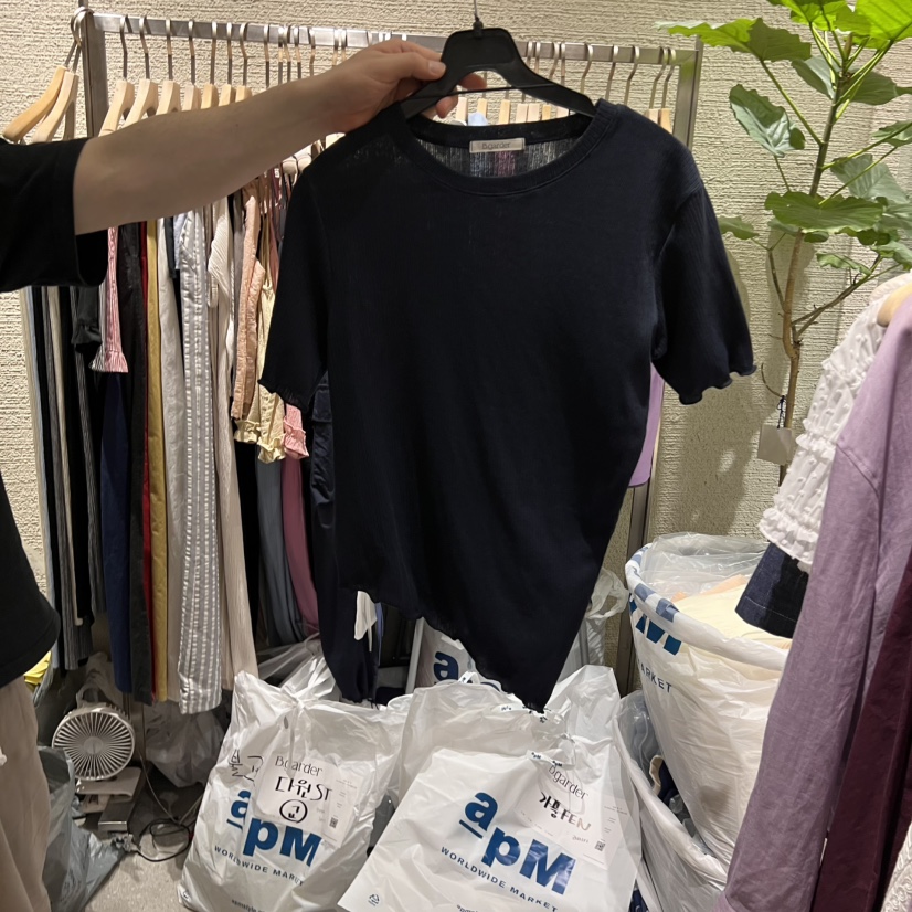 B_GARDER東大門直郵女士新品職業人氣熱賣時尚推薦真品25春夏T恤B.GARDERT恤圖色2