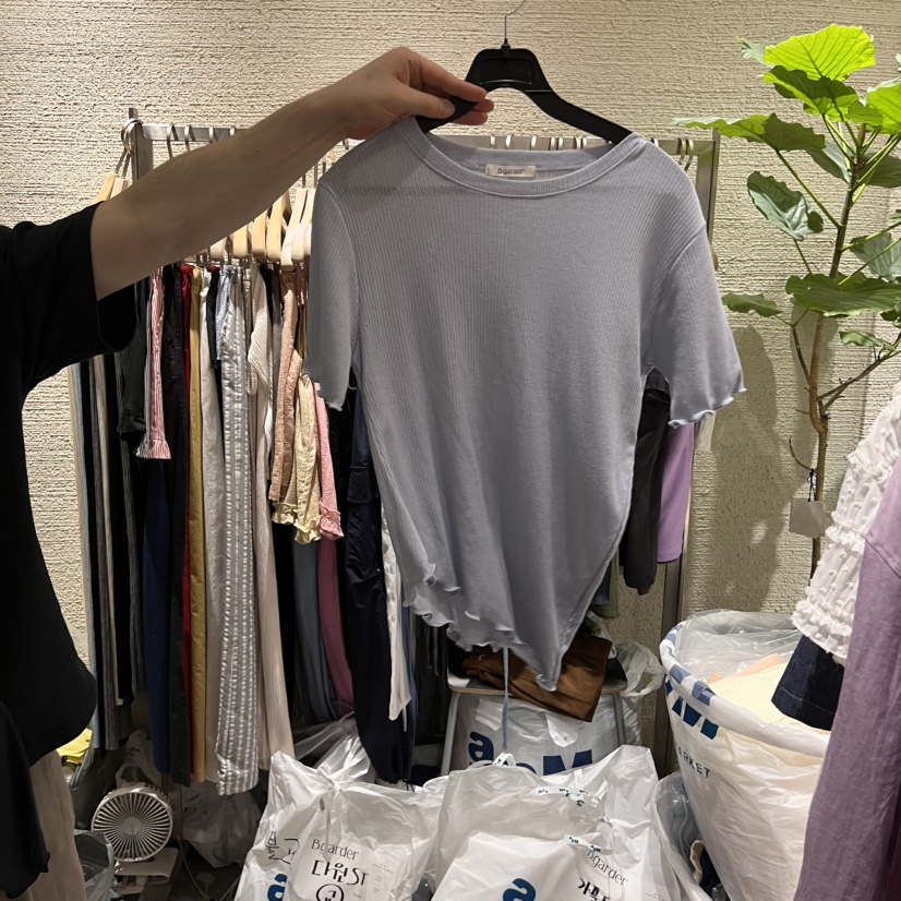 B_GARDER東大門直郵女士新品職業人氣熱賣時尚推薦真品25春夏T恤B.GARDERT恤圖色3
