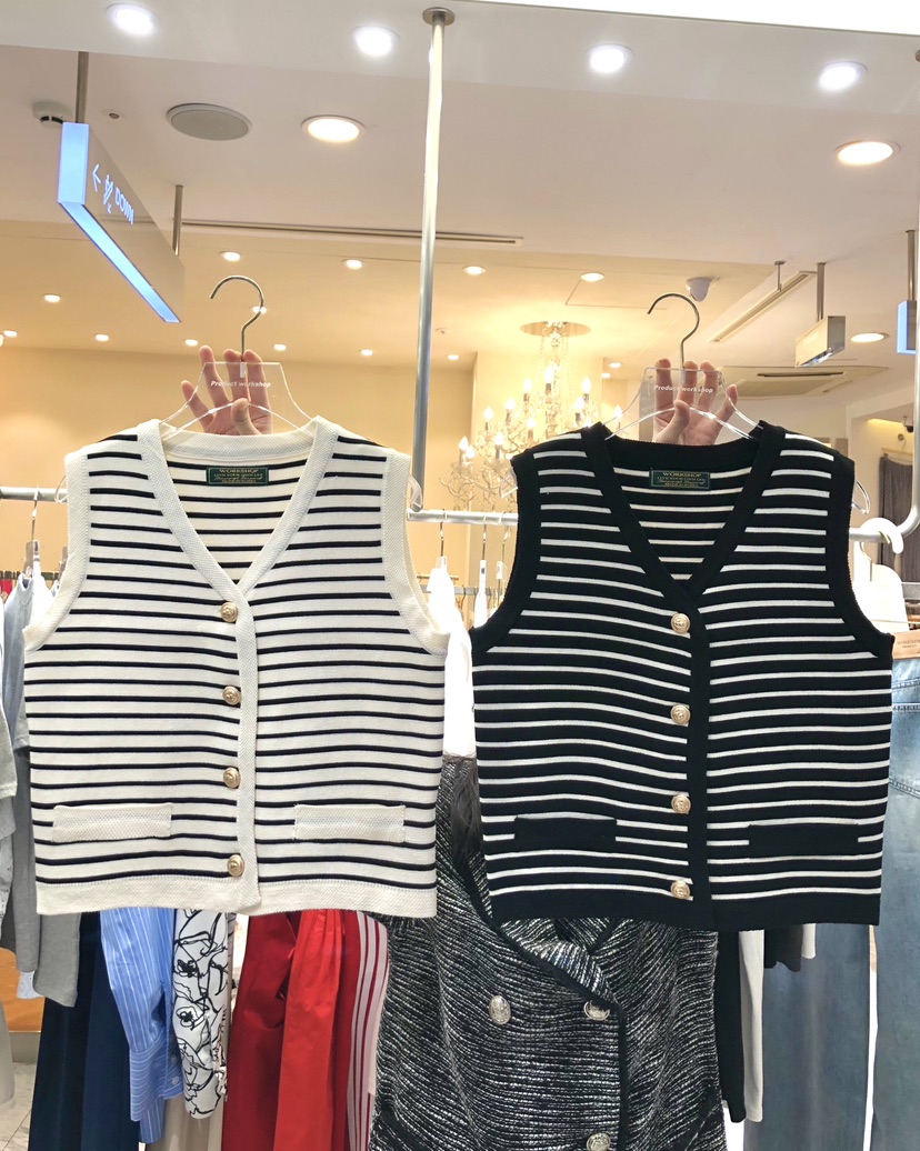 WORK SHOP東大門代購女裝新品時尚推薦職業休閑25春夏馬甲Work_shop馬甲