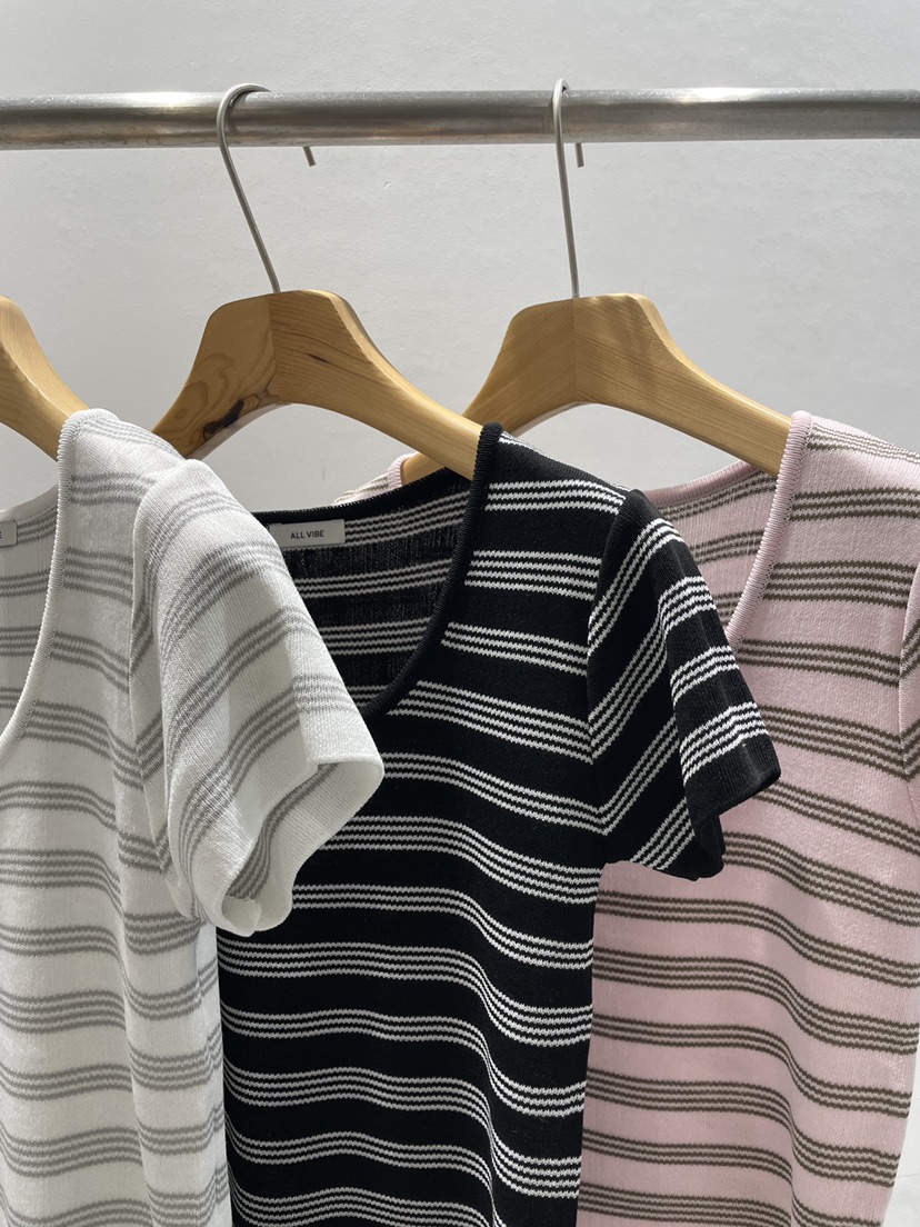 ALLVIBE東大門代購女士新品25春夏人氣時尚真品休閑熱賣T恤ALLVIBET恤