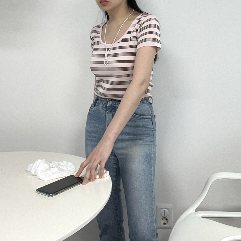 ALLVIBE東大門代購女士新品25春夏人氣時尚真品休閑熱賣T恤ALLVIBET恤