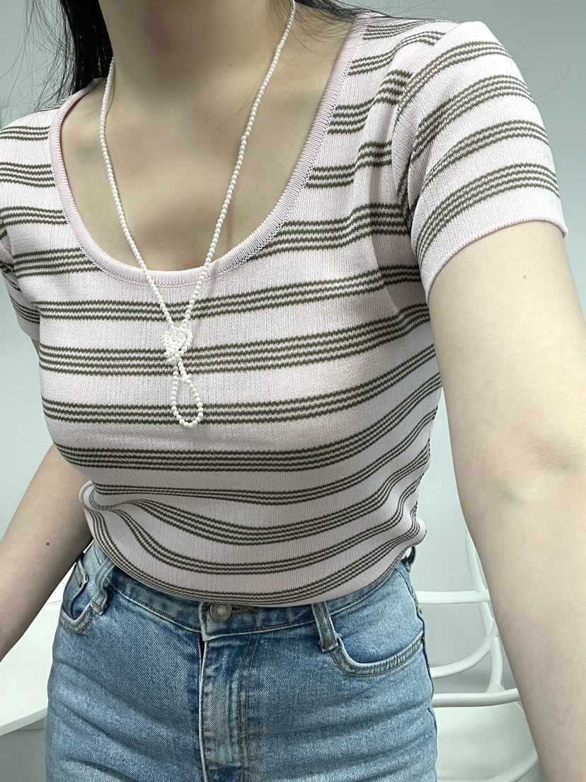 ALLVIBE東大門代購女士新品25春夏人氣時尚真品休閑熱賣T恤ALLVIBET恤