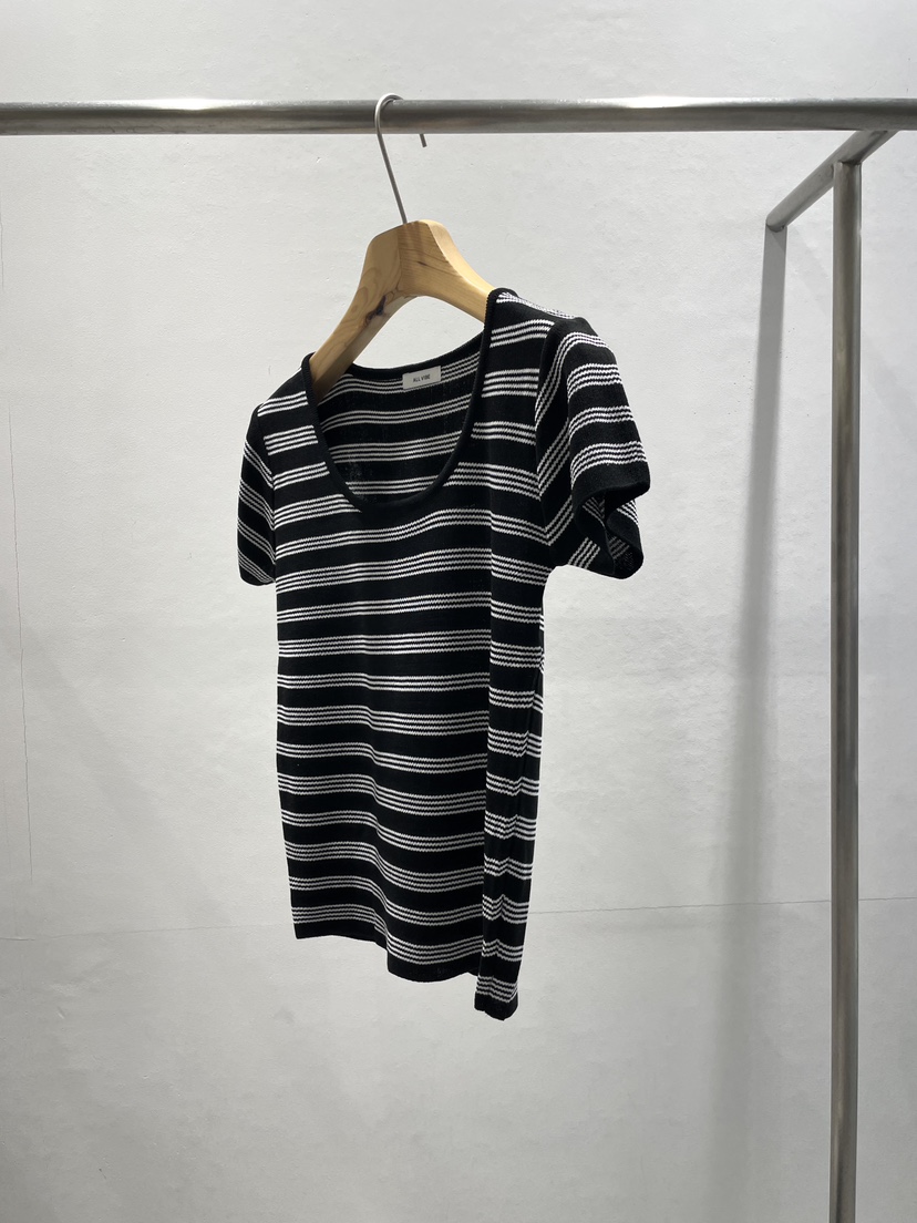 ALLVIBE東大門代購女士新品25春夏人氣時尚真品休閑熱賣T恤ALLVIBET恤圖色2