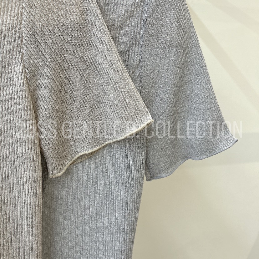 GENTLE B東大門直郵女裝新款休閑25春夏推薦真品T恤亞麻布GENTLE BT恤