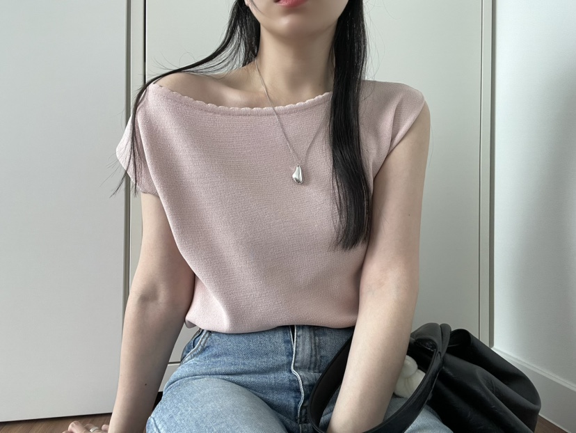 ALLVIBE東大門實拍女士新品25春夏時尚熱賣人氣真品職業T恤ALLVIBET恤