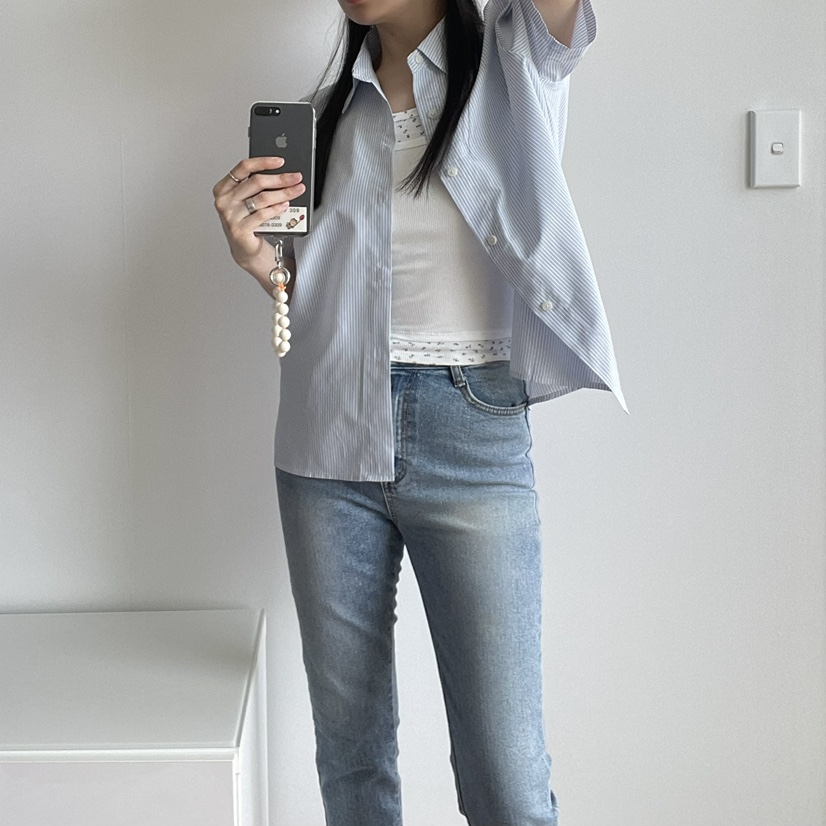 ALLVIBE東大門直郵女士新款25春夏人氣熱賣推薦時尚襯衫蕾絲衫ALLVIBE襯衫/蕾絲衫
