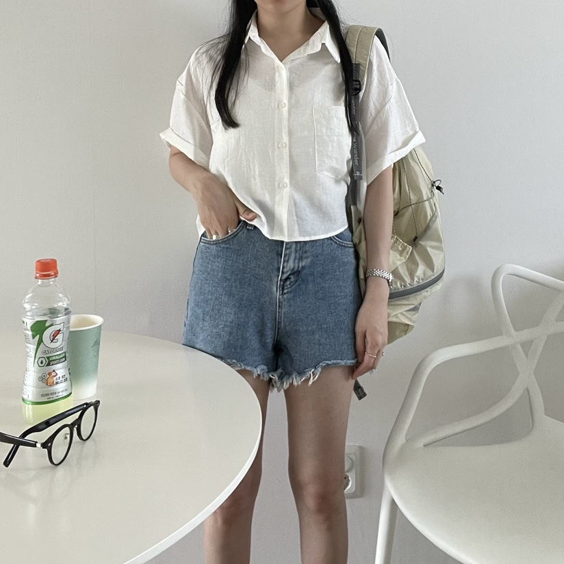 ALLVIBE韓國代購女士新品推薦人氣休閑職業時尚熱賣襯衫蕾絲衫ALLVIBE襯衫/蕾絲衫