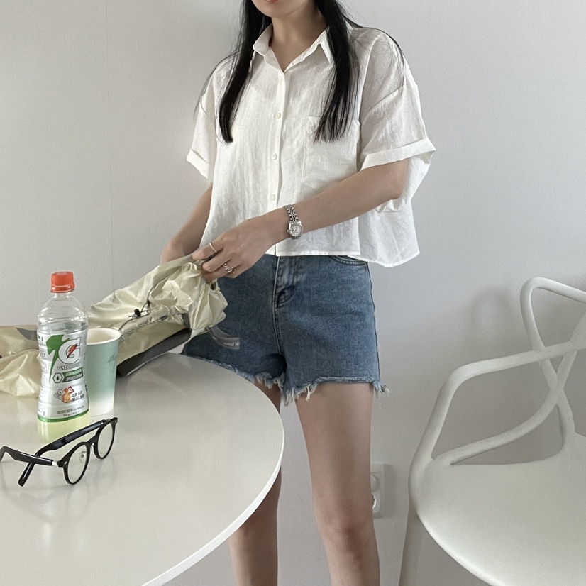 ALLVIBE韓國代購女士新品推薦人氣休閑職業時尚熱賣襯衫蕾絲衫ALLVIBE襯衫/蕾絲衫