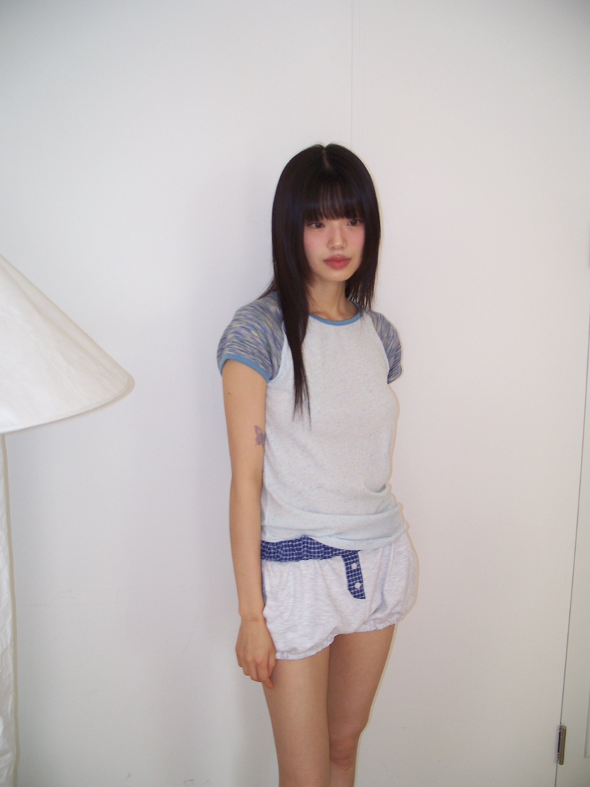 FLASH韓國代購㊣女士新款熱賣時尚推薦25春夏休閑人氣職業T恤FLASHT恤