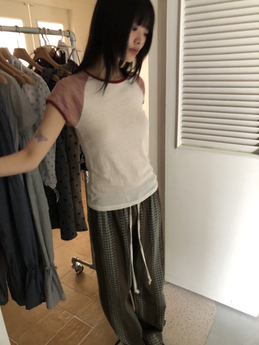 FLASH韓國代購㊣女士新款熱賣時尚推薦25春夏休閑人氣職業T恤FLASHT恤