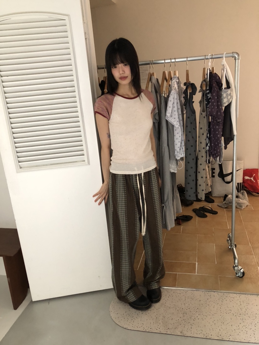 FLASH韓國代購㊣女士新款熱賣時尚推薦25春夏休閑人氣職業T恤FLASHT恤