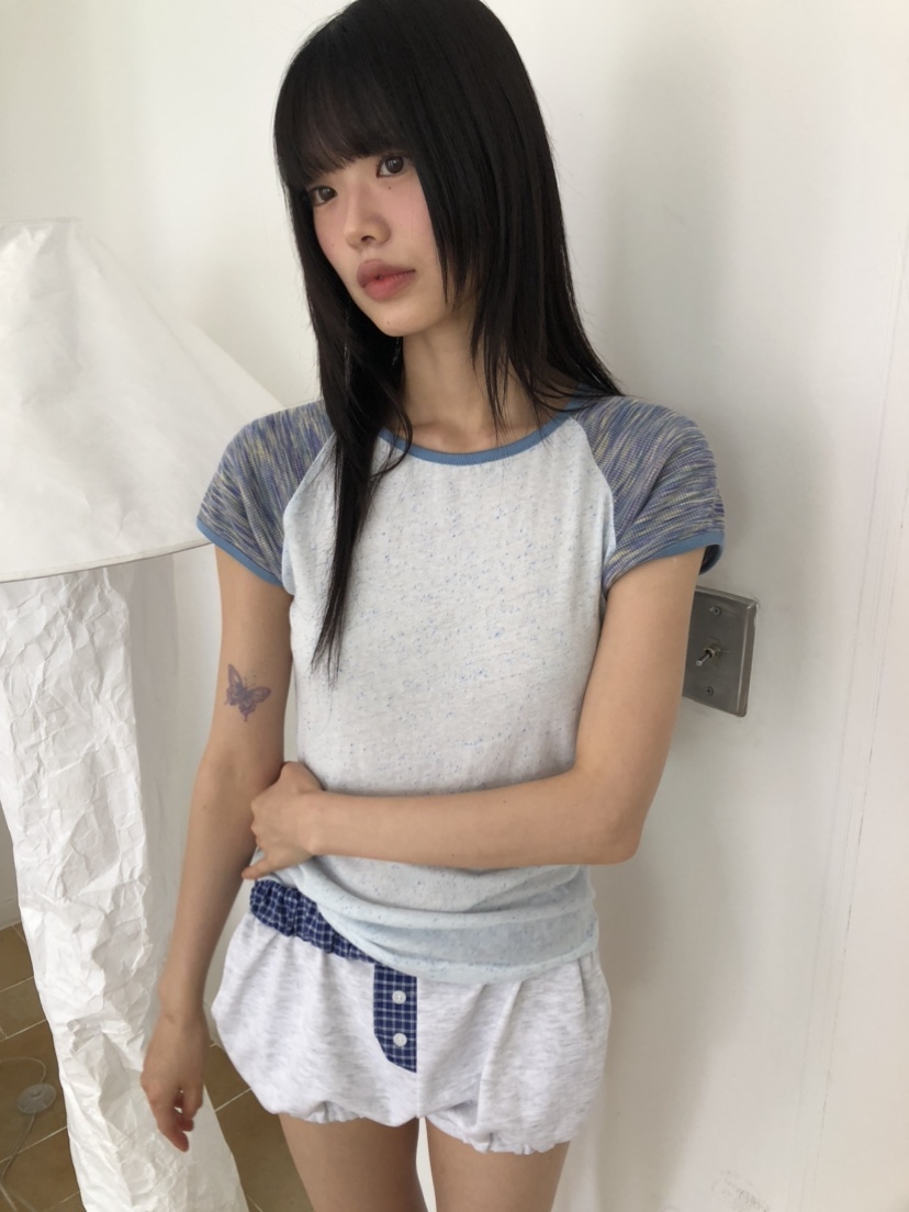 FLASH韓國代購㊣女士新款熱賣時尚推薦25春夏休閑人氣職業T恤FLASHT恤