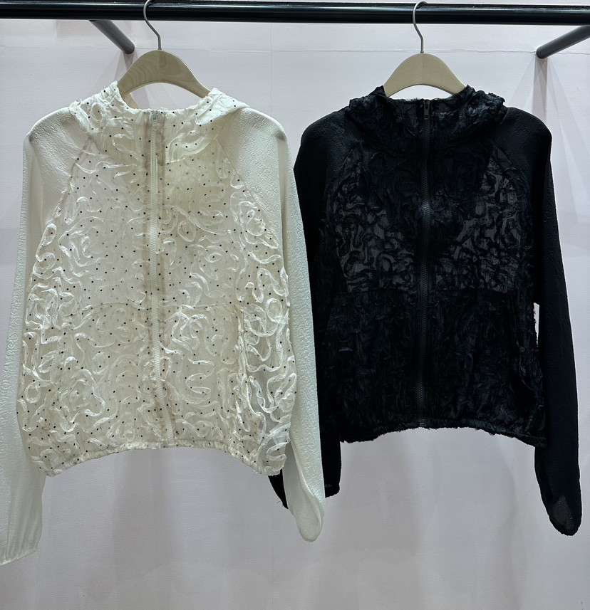 I I韓國直郵㊣女士新品25春夏人氣真品休閑熱賣時尚夾克蕾絲ITSSONG夾克