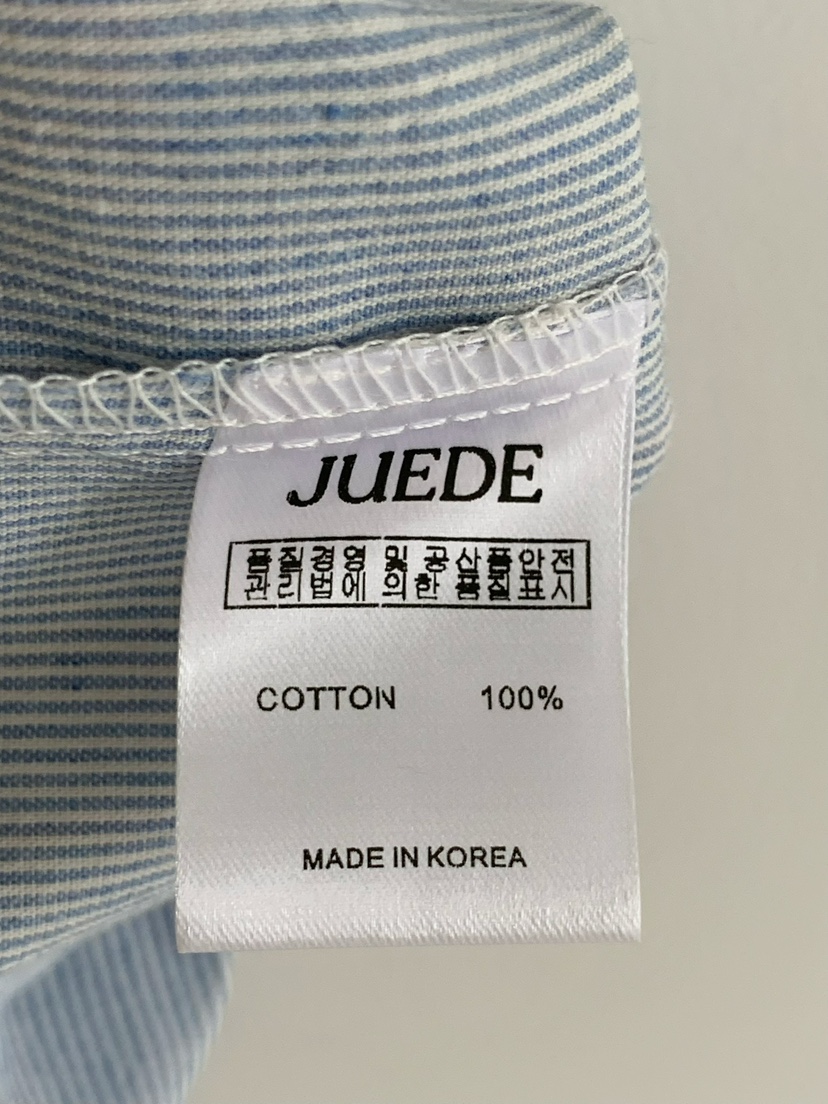 JUEDE(此品牌容易投訴)韓國代購㊣女裝新品25春夏襯衫蕾絲衫JUEDE襯衫/蕾絲衫