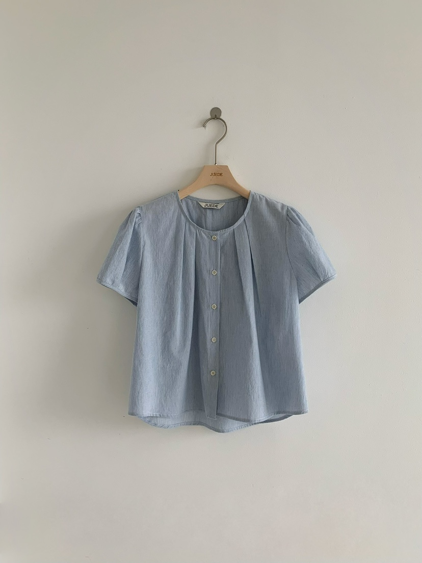 JUEDE(此品牌容易投訴)韓國代購㊣女裝新品25春夏襯衫蕾絲衫JUEDE襯衫/蕾絲衫