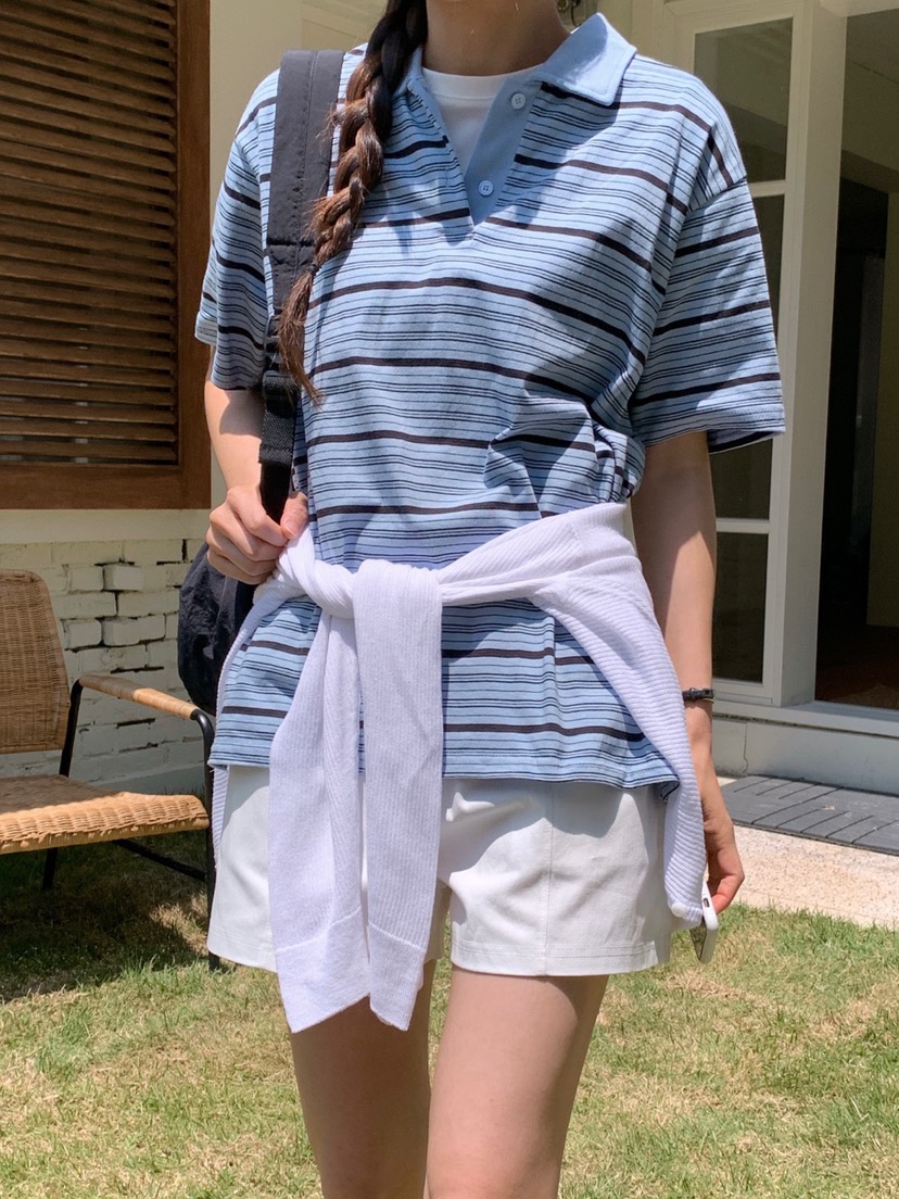 WOOD韓國直郵㊣女裝新款人氣時尚推薦休閑熱賣職業真品25春夏T恤WOODT恤