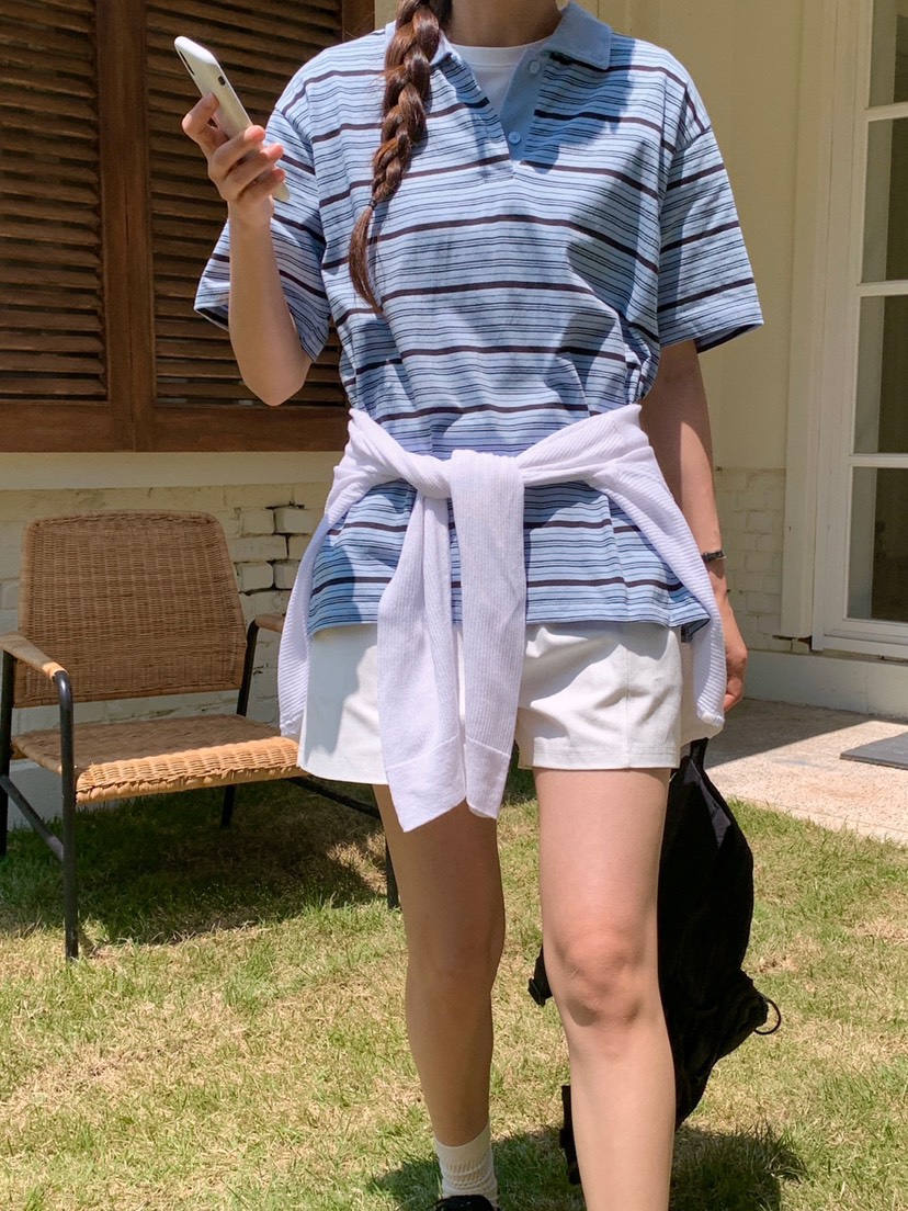 WOOD韓國直郵㊣女裝新款人氣時尚推薦休閑熱賣職業真品25春夏T恤WOODT恤