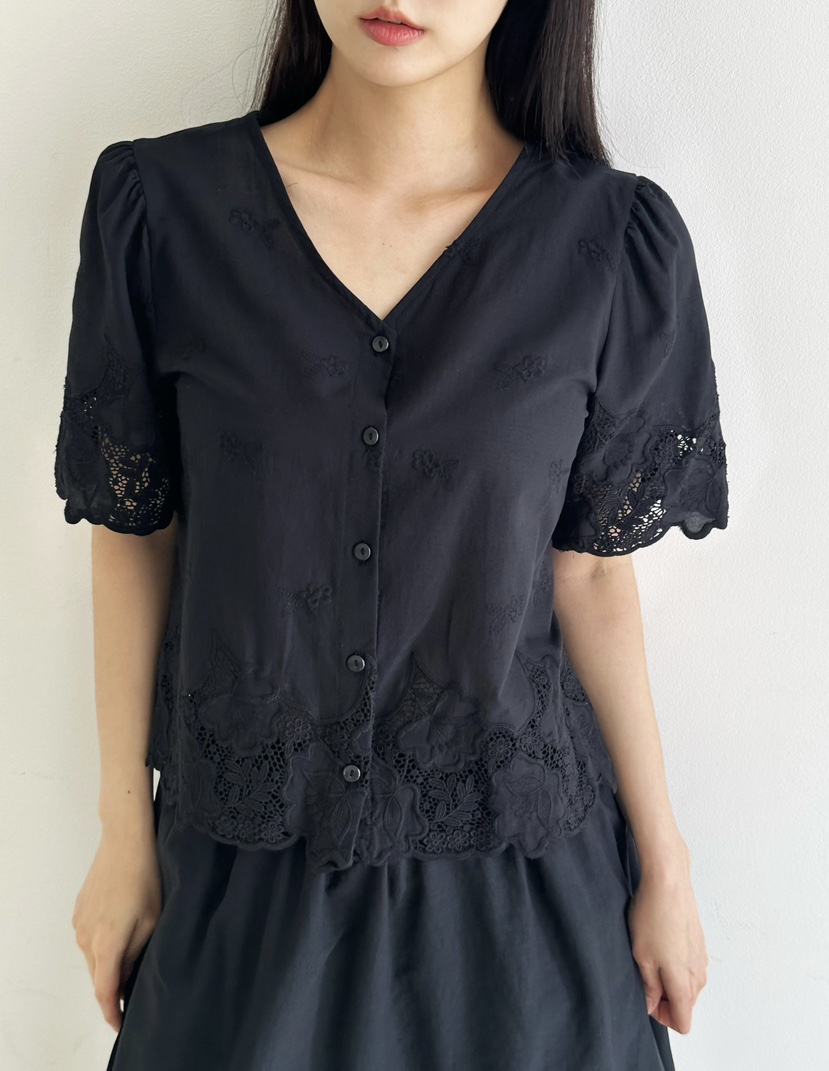 HEIZE東大門㊣代購女裝新品人氣真品25春夏推薦職業襯衫蕾絲衫HEIZE襯衫/蕾絲衫
