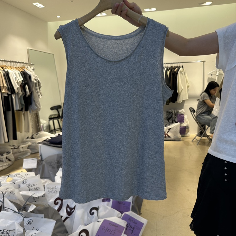 EYEFUL-Q東大門㊣代購女士新品職業時尚休閑推薦真品吊帶背心eyeful吊帶/背心圖色2