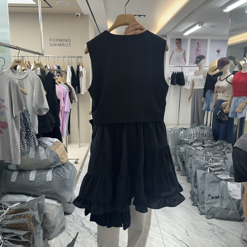 FORMING-P韓國代購㊣女士新品休閑熱賣人氣職業25春夏連衣裙FORMING連衣裙