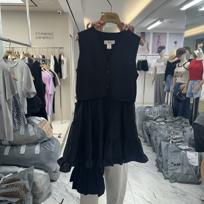FORMING-P韓國代購㊣女士新品休閑熱賣人氣職業25春夏連衣裙FORMING連衣裙圖色2