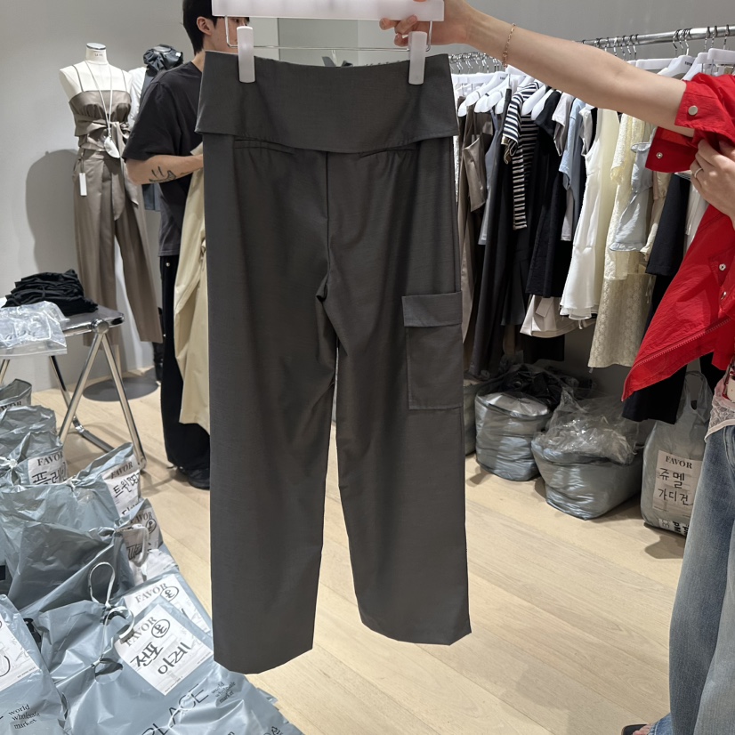 FAVOR-P韓國直郵㊣女裝新款真品推薦時尚熱賣休閑人氣休閑褲FAVOR休閑褲