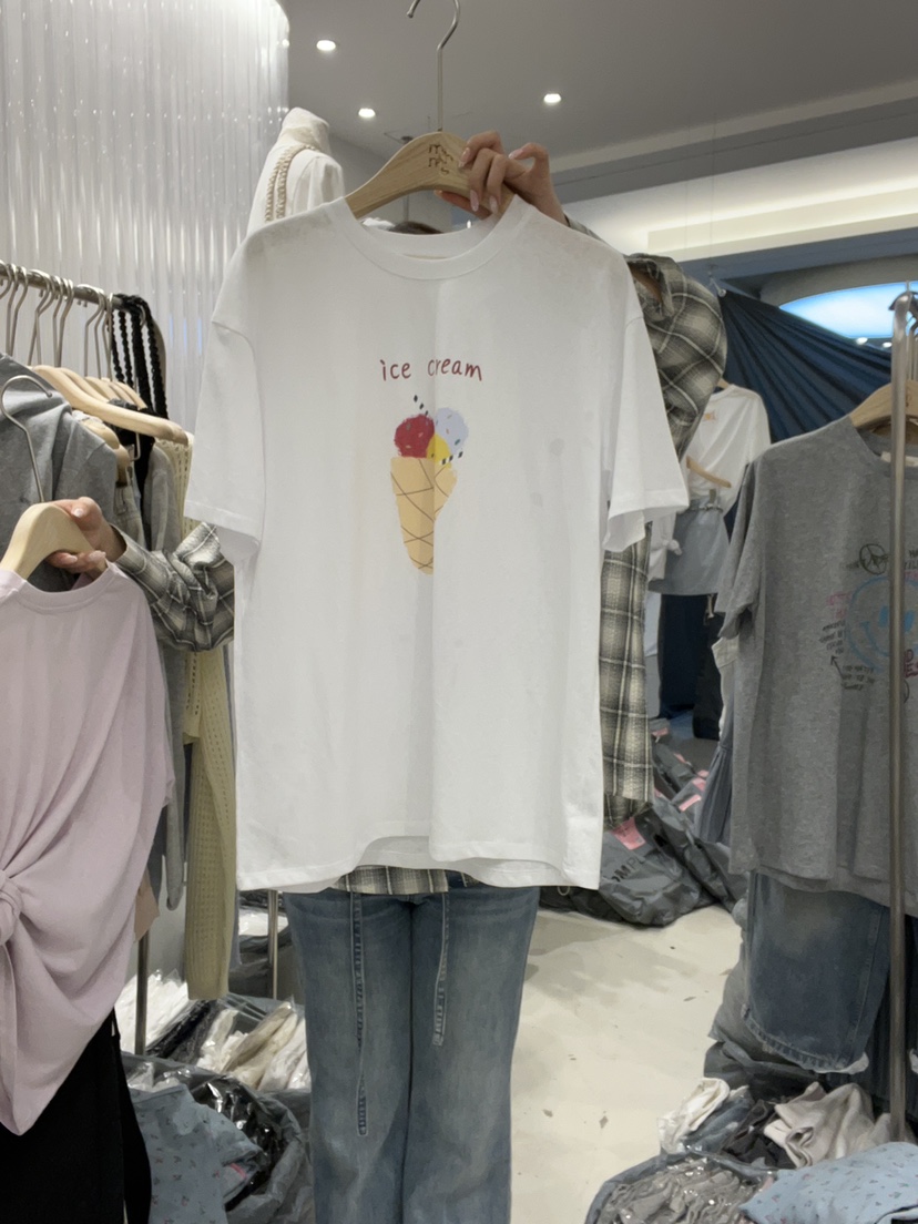 MIMME東大門㊣直郵女裝新品休閑推薦時尚熱賣真品人氣職業T恤MIMMET恤圖色2
