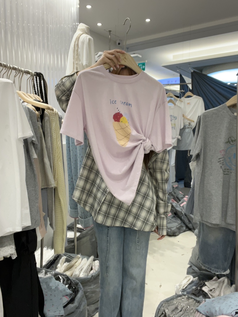 MIMME東大門㊣直郵女裝新品休閑推薦時尚熱賣真品人氣職業T恤MIMMET恤圖色3