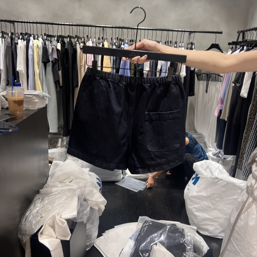 TUG韓國代購㊣女士新品熱賣推薦職業時尚25春夏真品休閑短褲TUG短褲