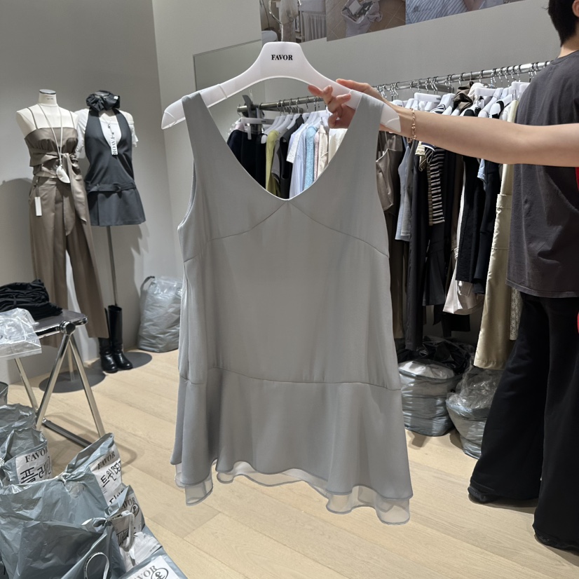 FAVOR-P東大門㊣代購女裝新品熱賣25春夏人氣休閑職業連衣裙FAVOR連衣裙圖色3