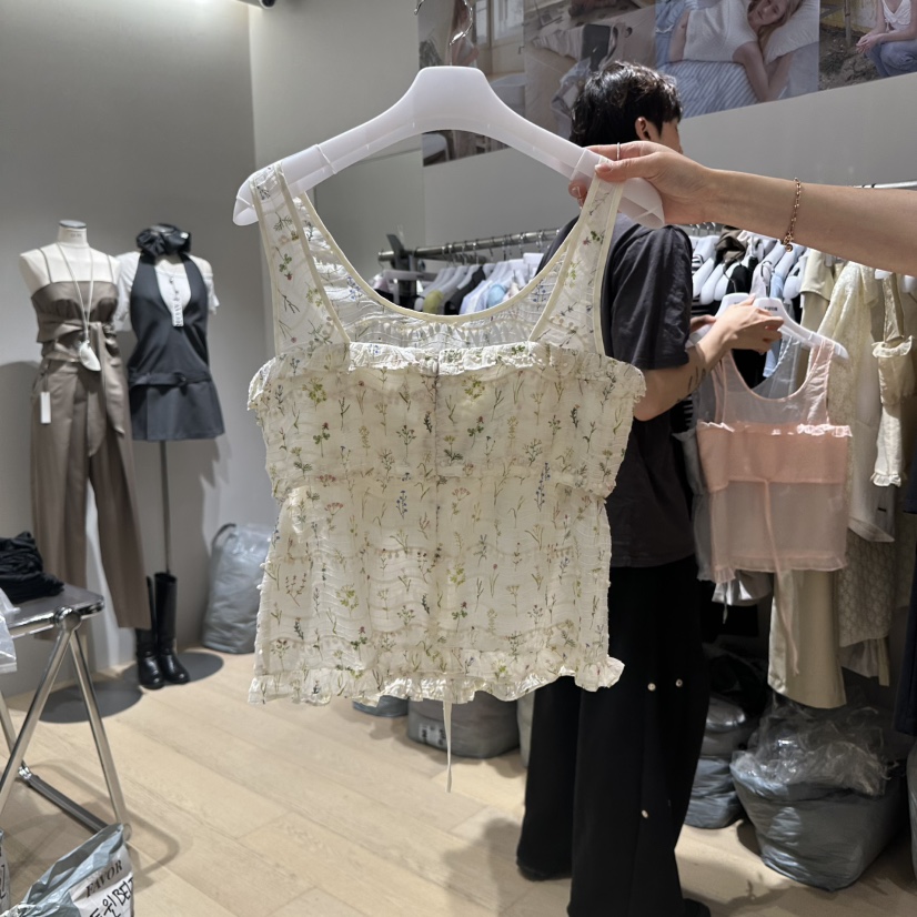 FAVOR-P韓國直郵㊣女士新品推薦職業25春夏休閑真品吊帶背心FAVOR吊帶/背心