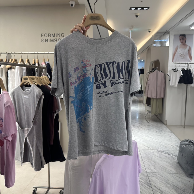FORMING-P韓國直郵㊣女裝新款職業人氣25春夏推薦休閑真品T恤FORMINGT恤圖色3