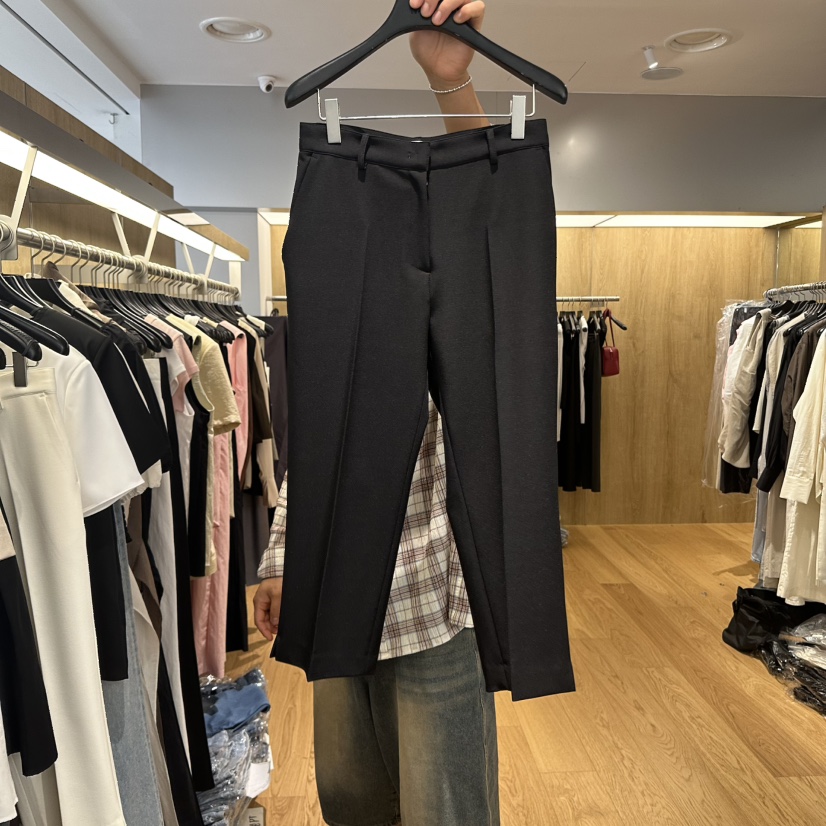LEFANCY東大門㊣代購女裝新品熱賣25春夏休閑職業人氣休閑褲LEFANCY休閑褲圖色2