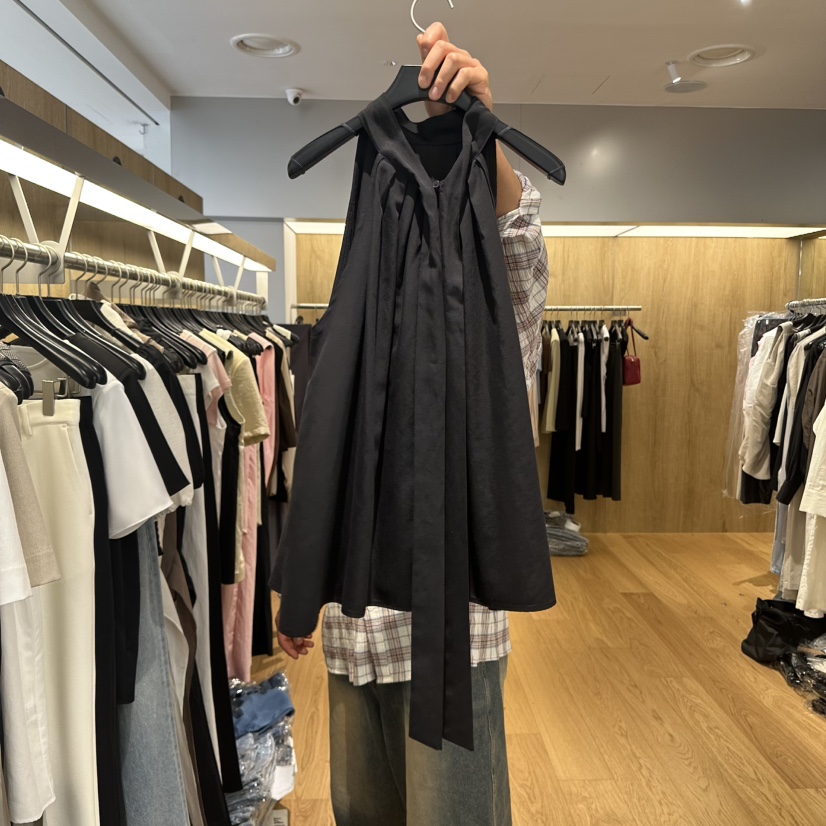 LEFANCY東大門㊣實拍女裝新品人氣時尚職業真品休閑吊帶背心LEFANCY吊帶/背心