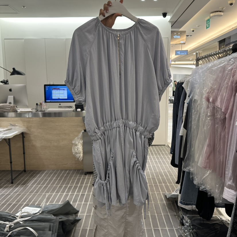 VIVE東大門㊣實拍女裝新品人氣時尚職業真品推薦25春夏連衣裙VIVE連衣裙圖色2