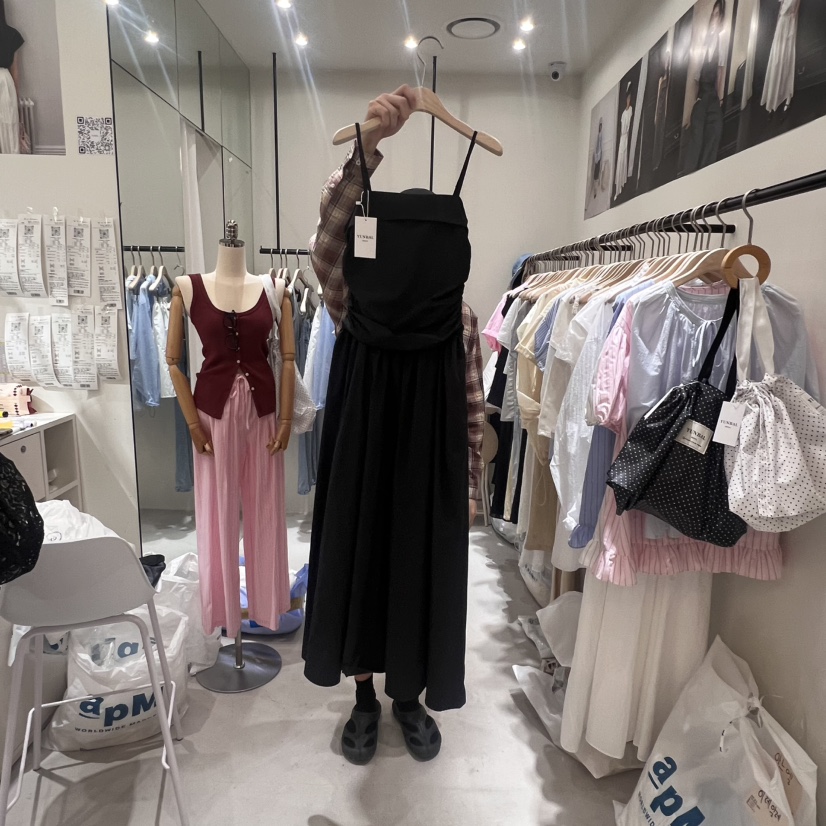 YUNBAL韓國代購㊣女裝新品時尚真品推薦職業25春夏人氣連衣裙YUNBAL連衣裙圖色4