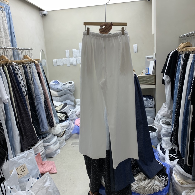 BREEZE韓國直郵㊣女士新品時尚推薦25春夏職業休閑褲人字紋BREEZE休閑褲