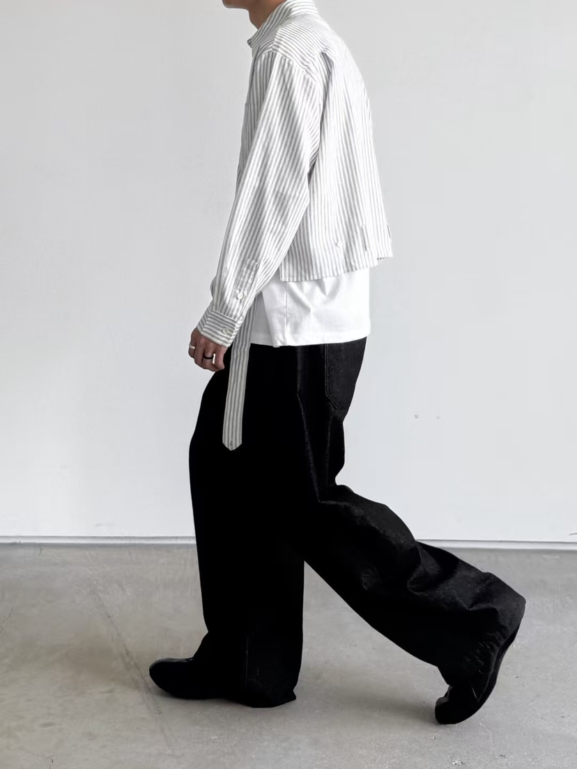 ENOC韓國代購㊣女裝新品25春夏時尚熱賣襯衫蕾絲衫男女同款ENOC襯衫/蕾絲衫